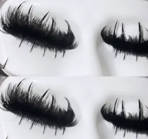 Best Selling New Arrival D Curl Russian Luxury Eyelash 25mm Handmade Eyelashes Private Labels Mink Strip Lashes