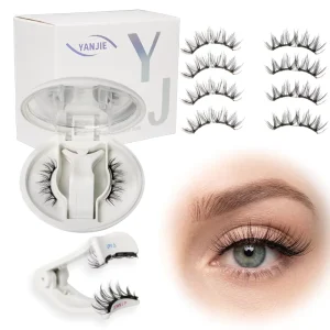 Bestselling Handmade Reusable Lightweight 3D Soft Magnetic Lashes Natural looking and Cruelty free Perfect for Everyday Wear