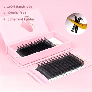 Big Supplier Volume Lashes Individual Eyelash Extensions Professional Silk Lash Extensions