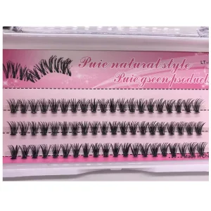Black Band Eyelashes Extensions Handmade Natural 20P Eyelashes Extension Professional 3D Eyelashes Extensions Vendor