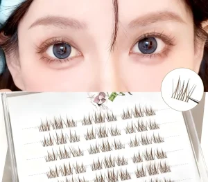 Black Brown Double Pointed Sunflower Large Capacity Segmented Natural Ultra fine Simulation Dense Glue Free Handmade 12 Rows