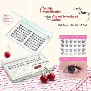Black Brown Glue Free False Eyelashes Lifelike Natural Upward Curl Style Black Cotton Stalk Band Any Occasion