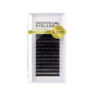 Black Eyelashes 0.05 0.07mm Premium Lash Extension Supplies with OEM