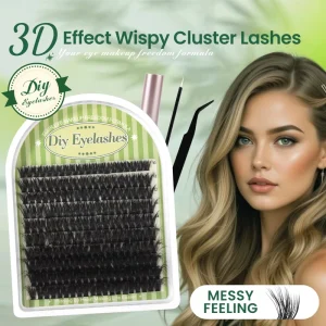Bling Blang Cross-Border Hot-Selling 120 Clusters Single Cluster Segmented False Eyelashes Set European American Style C Curl