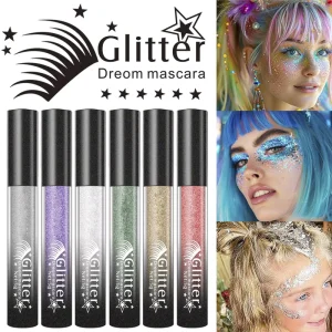 Bling Glitter Liquid Chemical Waterproof Long Lasting Colorful Christmas Party Use for