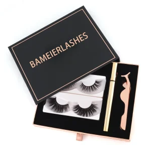 Brazilian Human Hair Private Label Fake Eyelash Suppliers