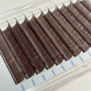 Brown Single 0.05 0.03 0.07 Classic Lashes Extension Tray Brown Eyelash