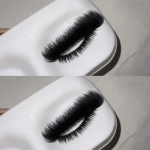 Bulk Handmade 3D Fluffy Mink Strip Lashes Create Your Own Brand 25mm Full Volume Thick Eyelashes