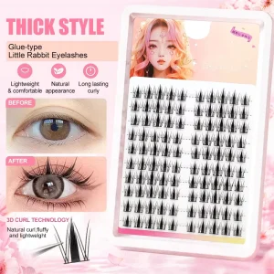 Bulk Lash Clusters 10 Trays Lot Individual DIY Eyelash Clusters Factory Private Label Lash Clusters False Lashes