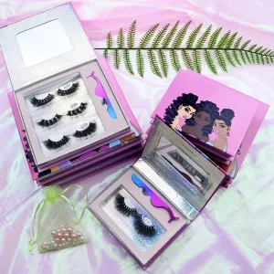 Bulk Order Full Strip Eyelash Vendor Natural Long Eye Lashes Mink Eyelashes Fluffy