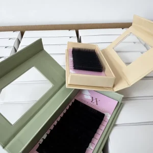 Bulk Price High Density Eyelash Extensions Pointy Base Volume Lashes for Professional Lash Training Centers Pros