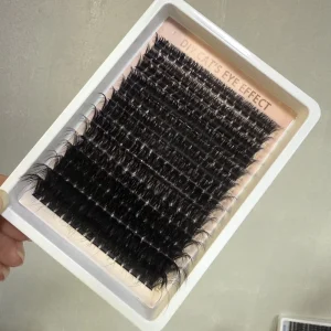 Bulk Soft Natural Spike & Bottom Lashes Custom Logo Resale DIY Spike Bottom Clusters
