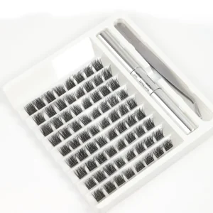 Bulk Wispy Lash Cluster Top and Botton Cluster and Kit with Spikes and Bottom