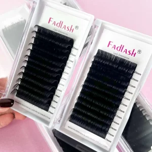 C Cc D Dd Curl 0.03 005 Classic Lash Dark Matte Black Lash Extension Cashmere Volume Tray