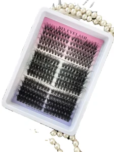 C Curl 20D 30D 40D 8 16 mm Mix Length Faux Mink Cluster Lash Individual DIY Lash Clusters Eyelash