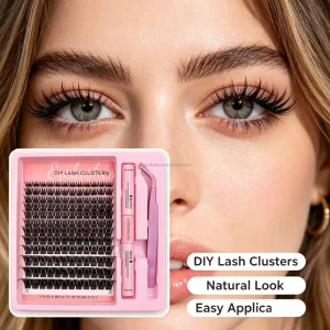 C Curl Cluster Lashes Clusters for Daily Makeup