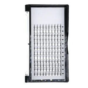 C Curl Fairy Spikes Single Cluster Lashes Natural Realistic Individual Lash Extensions 12 Rows Custom Tray for Lash Grafting