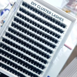 C Curl Lash Cluster Cils 100D Handmade Eye Lashes Clusters Hybrid Eyelash Clusters