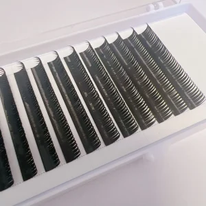C D CC DD Curl Black Color Wispy Wet Doll Volume Look Eyelashes Cosplay Natural Soft Curling Wet Eyelash Extension