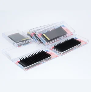 C D Curl Full Volume Individual Matte Black Eyelash Extensions Handmade Faux Mink Lash Extension Trays Top Trade 25mm BC CC Curl
