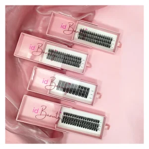 C and D Curl Segmented Cluster False Eyelashes DIY Extensions
