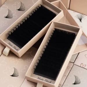 COMELYLASH Volumen Ellipse Flat Lash Classic Lashes Flat Ellipse .20 J Curl Matte Cashmere Flat Lash Extension
