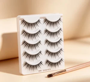 CUSTOMIZE FULL STRIP EYELASH Soft Touch Flexible Band Full Strip Eyelash for Everyday Beauty Makeup