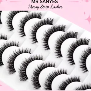 CUSTOMIZED FULL STRIP EYELASH Flexible Invisible Band Full Strip Eyelash for Daily Use Everyday Wear