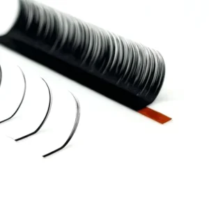 Camellia Handmade Natural Volume Velvet 0.05 0.07 Cashmere 5D Flower Extensions Custom Logo Lash Extension Trays