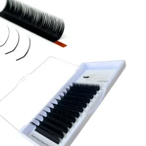 Camellia Handmade Natural Volume Velvet 0.05/0.07 Cashmere 5D Flower Extensions Custom Logo Lash Extension Trays