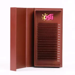 Caramel Volume Eyelash Extension Cashmere Brown Eyelash Extensions Custom Eyelashes Extensions Dark Chocolate