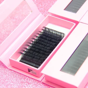 Cashmere C D Curl 11mm 12mm Russian Volume Eyelash Extension 0.07mm Silk Individual Lashes Premium Eyelash Extensions