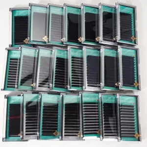 Cashmere C D Curl 1s Blooming Lashes Trays Mix Length 8-15mm Premium Mega Volome Eyelashes Easy Fan Eyelash Extension