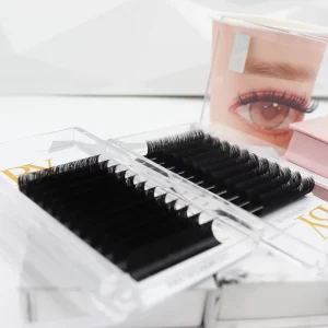 Cashmere Dark Matte Black Bottom Lash 0.10 J Curl 5 6 7mm Mix Matte Classic Eyelash Extensions Bottom Lash Trays 0.10 J 5 7MIX