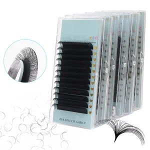 Cashmere Individual Eyelash Extension 0.03 0.05 0.07 C D Curl Mega Volume Handmade Eyelashes