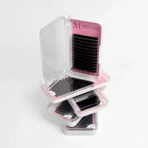 Cashmere Lash Extensions Deep Matte Soft Lightweight Volume Lashes Private Label