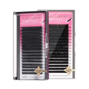 Cashmere Lash Extensions Matte Black Lashes Velvet Cils Volume Eyelashes 8 25mm Individual Eyelash Extension Trays