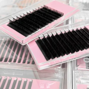 Cashmere Lash Extensions Matte Private Label Individual Eyelash Extension Supplies Silk Volume Lash Extensions