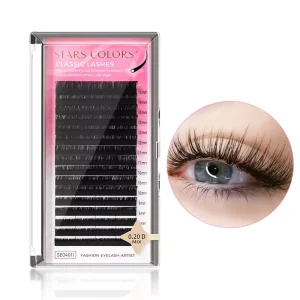 Cashmere Lash Extensions Velvet Cils Matte Black Lashes 8-25mm Volume Eyelashes Classic False Eyelash Extension Trays