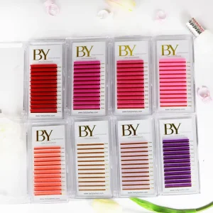 Cashmere Lash Volume Eyelashes Lash Extension by Color Eyelashes Individual Eyelash Extension Lashes Private Label