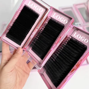 Cashmere Lashes 10 Year Factory Soft Fluffy Natural Cashmere Eyelashes Custom Private Label For Beauty Suppliers