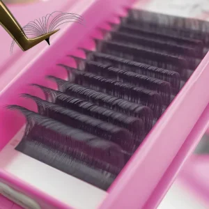 Cashmere Matter Black Quality Volume Lash Extensions Custom Cilios Mega Volume Pro Made Lashes