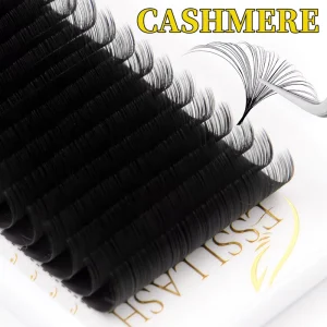 Cashmere Silk Eyelash Trays Mixed Length Volume Lashes Tray Private Label Supplies in Bulk