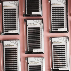 Cashmere Silk Volume Lash Extension Natural yet Dense Soft Individual Lash Extension Trays