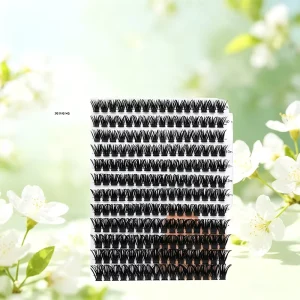 Cat Eye Curl Cruelty Free Self Apply DIY Graft Lightweight Waterproof Manga Style Cluster Eyelashes