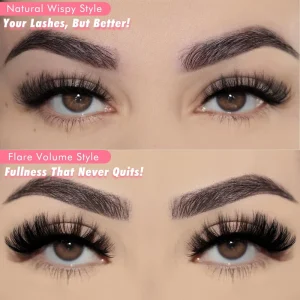 Cat Eye Lashes Short Natural Eyelashes 15mm Fluffy Wispy Strip Eyelash 14 Pairs Cute Natural Fake Lashes Packs