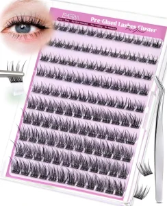 Cateyes Press n Cluster Lashes Noglue Needed Self Adhesive Lash Clusters Diy Eyelash Extension Kits