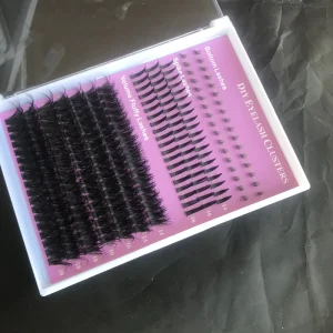 Charming Eye Spiky Enlarging Eye Effect Simple Operation Must-have Beauty Tool for Ladies Spike Cluster Lashes
