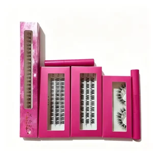 Classic Popular DD D CC C Curl Cluster Lashes Mature Styling Lady Daily Commute Eye Lashes