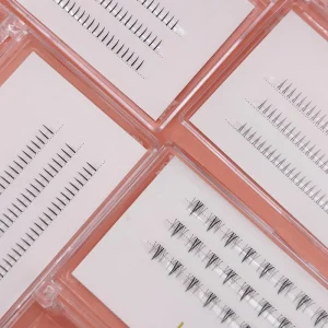Clear Band Lower Eyelashes Natural Synthetic Hair Faux Mink Lashes Beauty Supplies Bottom Lower Lashes